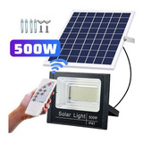 Luz Solar 500w Sensor De Presencia 300 Led