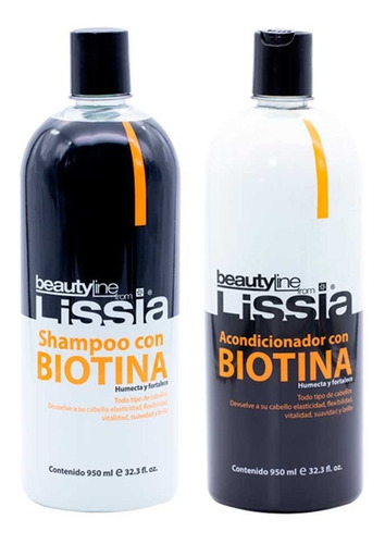 Shampoo+acondionador Biotina Li - mL a $1