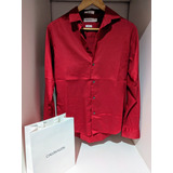 Camisa Calvin Klein Roja S Hombre