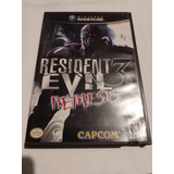 Resident Evil 3 Nemesis Para Gamecube Original  