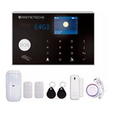 Primetechs Kit De Alarma Casa/oficina/comercio Wifi 4g App