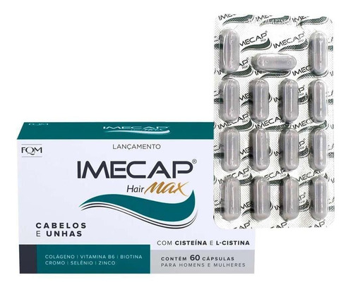 Imecap - Tratamento Capilar Imecap Hair Max 60 Cápsulas