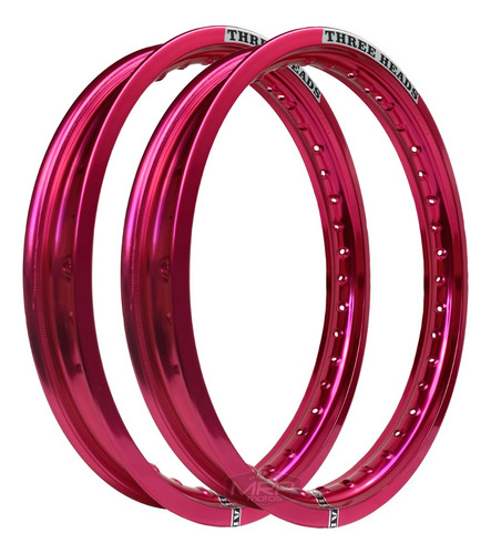 Par Aros Threeheads 18x215 18x215 Rd 135 Ybr Factor Rosa