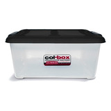 Caja Col Box T Grande X 25lts Art 9393 Colombraro Color Negro