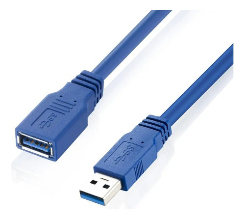 Cable De Extensión Usb 3.0 Hembra/macho Mw23-01-211