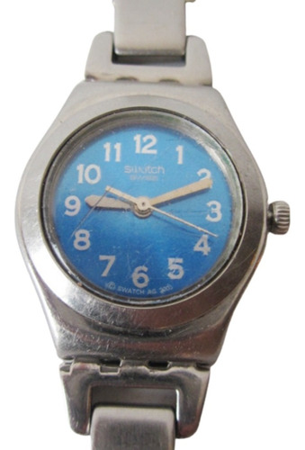$ Reloj Swatch Irony Blue Dama Vintage Original Swiss Made.