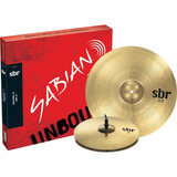 Jgo. De Platillos 2-pack 14 /18  Sbr Sabian Sbr5002