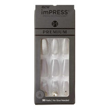 Kiss Impress Premium, Kit De Uñas Postizas Decoradas 88762