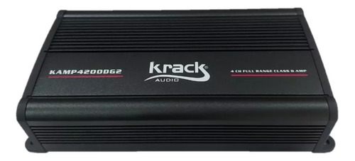 Amplificador Krack Audio 4 Canales Nano Clase D 120w X 4 