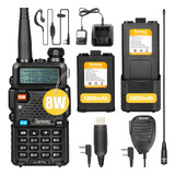 Ham Radio Walkie Talkie Uv-5r Pro Radio Bidireccional De Dob