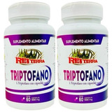 Kit 2 Triptofano 500mg 60 Cápsulas - Rei Terra