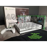 Microsoft Xbox One S 500gb C/blanco Incluye 4 Juegos Fisicos