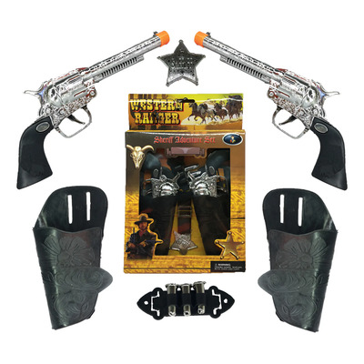 10 Pares De Pistolas Revolver De Baqueros Juguete Disfraz  | Envío gratis