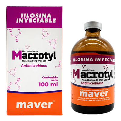 Macrotyl 100ml - Control Infeccion Respiratoria E Intestinal | Envío gratis