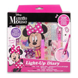 Diario Magico Con Pluma Reveladora De Secretos Minnie Mouse