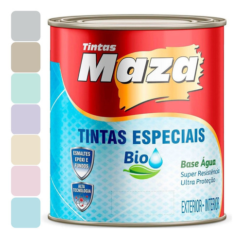 Tinta Esmalte Epóxi Azulejo, Cozinha, Banheiro Cores 800ml