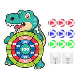 Sticky Ball Target Board Con 12 Sticky Ball Para Dinosaurio