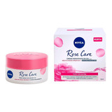 Nivea Rose Care Crema Hidratante Facial En Gel Agua De Rosas