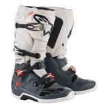 Botas Alpinestars Tech 7 Motocross Gris Oscuro