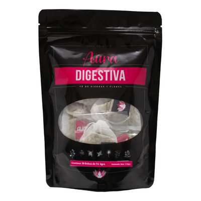 Té Aura Digestiva 30 Bolsitas De 4grs 100% Natural 120g | Meses sin interés