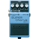 Boss Pedal Efecto Super Chorus Para Guitarra Eléctrica Ch1 