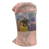 Manta Polar Frazada Suave Princesas Disney 130x115 Cm