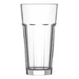 Vaso Retro Largo De Mesa, Capacidad 360 Ml , 14,8 Cm Alto