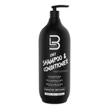 Level 3 Shampoo Y Acondicionador 2 En 1 Keratina Pelo 1000ml