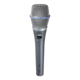 Micrófono Vocal Condensador Super Cardioide Shure Beta87a