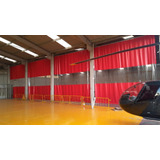 Cortina Fechamento Cabine Box Pintura Lona Pvc  12x S/ Juros