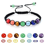 Pulsera 7 Chakras Piedra Natural 8mm