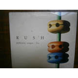 Rush Different Stages Box Set Import 3 Cds 1998