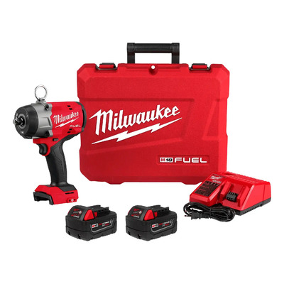 Pistola De Impacto 1/2 M18 Alto Torque Milwaukee Mw-296622 Rojo