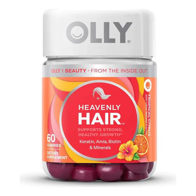 Olly Heavenly Hair Cabello Bello Y Fuerte 60 Gomitas Sabor Toronja | Envío gratis