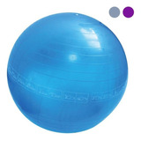 Balón Gimnasia Fitball 100 Kg Ejercicios 75 Cm Sport Fitness Color Azul