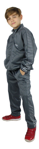 Moletom Helanca Infantil Criança Jaqueta Blusa + Calça Frio