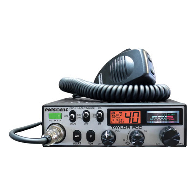 Radio Cb President Taylor 12/24v Para Vehículos