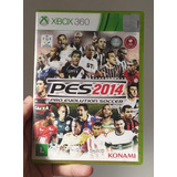 Jogo Pes 2014 14 De Futebol Original Mídia Física Xbox 360