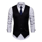 Traje De Negocios Formal For Hombre  Con Un Solo Pecho  C