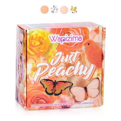 Wapizima Acrílico Just Peachy Para Uñas Gel Manicura | MercadoLibre
