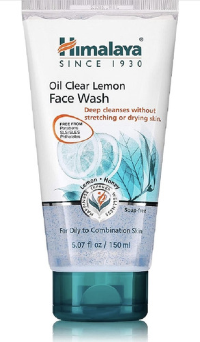 Himalaya Oil Clear Lemon Face Wash Limpiador Facial 150 Ml