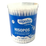Hisopos X 125 Unidades Tubo Algabo Hisopo
