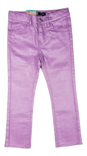  Pantalón Jean Para Niña Lila Levis