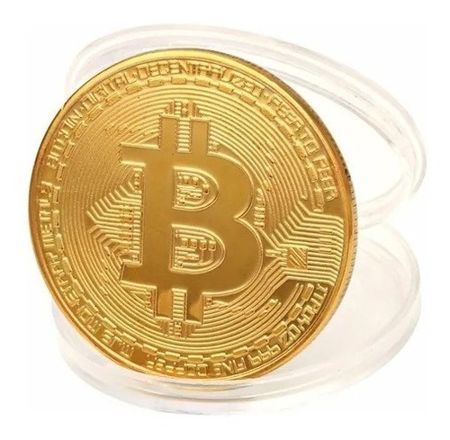 Moneda Conmemorativa De Colección - Bitcoin