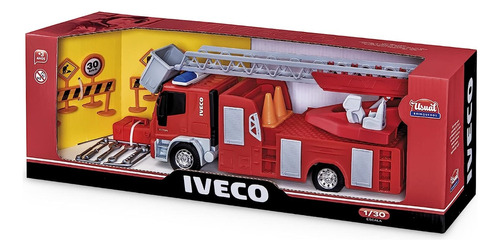 Camión De Bomberos Iveco Usual Grande Con Accesorios