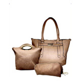 Bolsa De Mujer Kit X 3 Bolsas Super Fhasion 