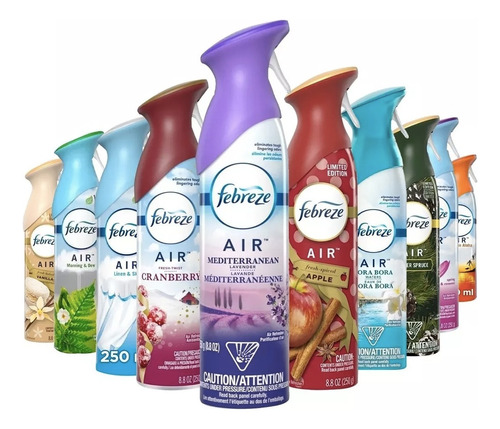 Desodorante Ambiental Febreze - Colección Completa