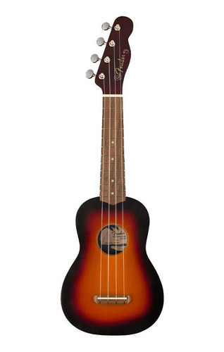Fender Venice Soprano Uke,  2-color Sunburst Ukulele