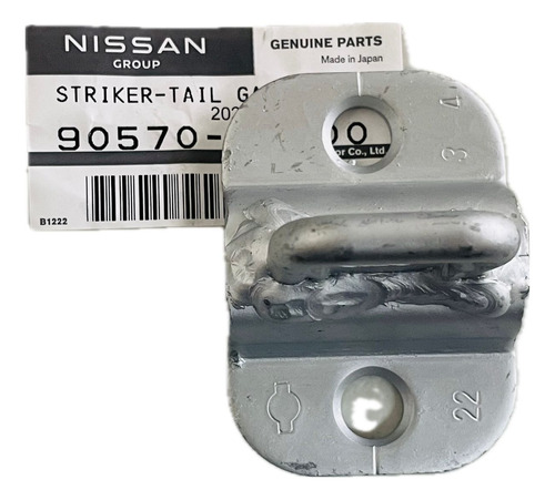 Contra Chapa Reforzada Tapa Tras Nissan Urvan 2002 A 23 Orig