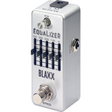 Pedal Mini Stagg Blaxx Ecualizador 5 Bandas True Bypass